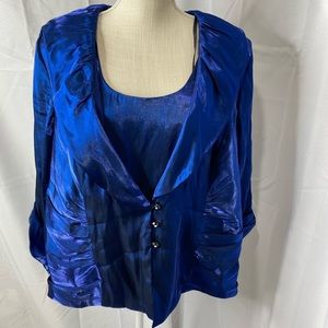 Vintage Another Tyme Evening Jacket 2x